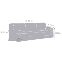 Fitted Armchair Cover Ruseell