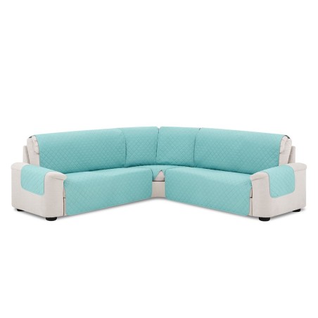 Polster reversible quilted corner sofa cover