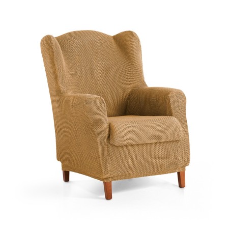 Bi Stretch Wing Chair Cover Stark