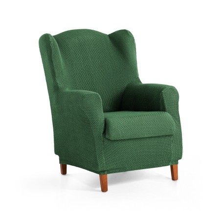 Bi Stretch Wing Chair Cover Stark