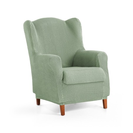 Bi Stretch Wing Chair Cover Stark