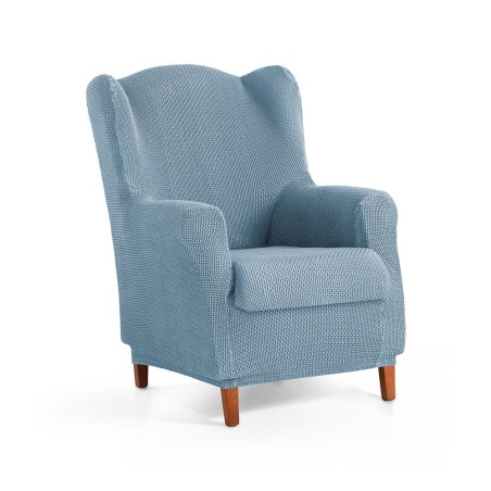 Bi Stretch Wing Chair Cover Stark