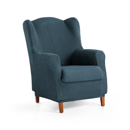 Bi Stretch Wing Chair Cover Stark