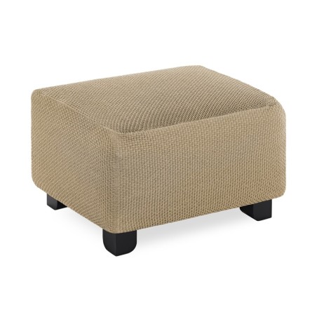 Bi Stretch Pouf Cover Stark