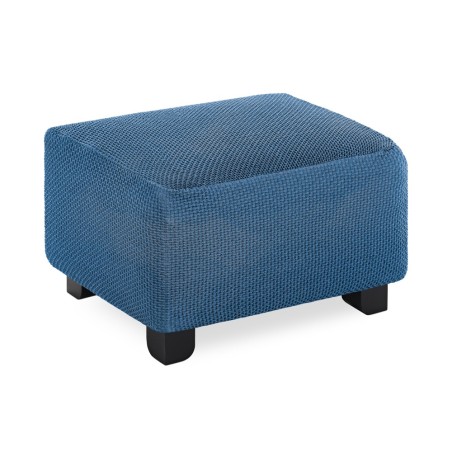 Bi Stretch Pouf Cover Stark