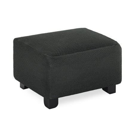Bi Stretch Pouf Cover Stark