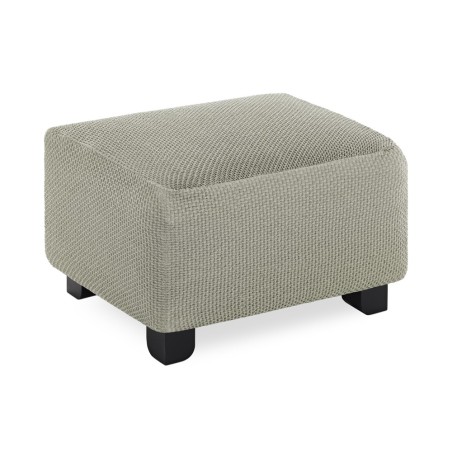 Bi Stretch Pouf Cover Stark