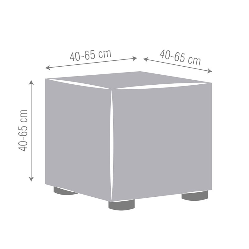 Super Stretch Pouf Cover Roque