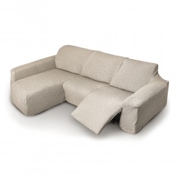 Super Stretch Chaise Sofa Relax Cover Roque